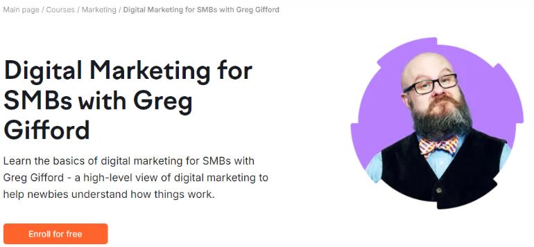 Digital Marketing for SMBs with Greg Gifford