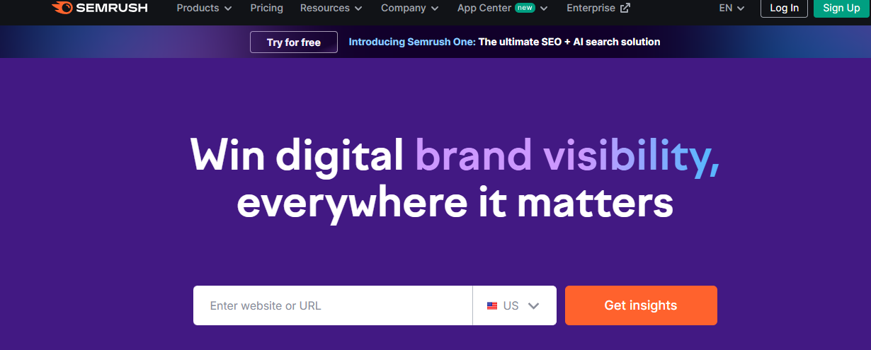 Semrush Overview Semrush Overview